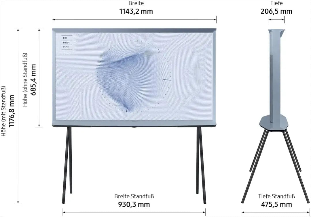 „Samsung QLED The Serif“ 50 colių televizorius KI1515 - €600 Save 50% __label:Pristatymas 1-2 d.d., color-melyna,