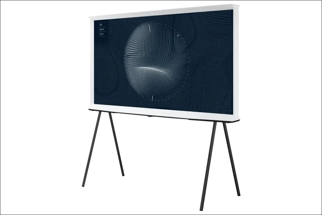 „Samsung The Serif 43LS01B“ 43 colių televizorius KI1673 - €650 Save 50% __label:Pristatymas 1-2 d.d., color-balta,