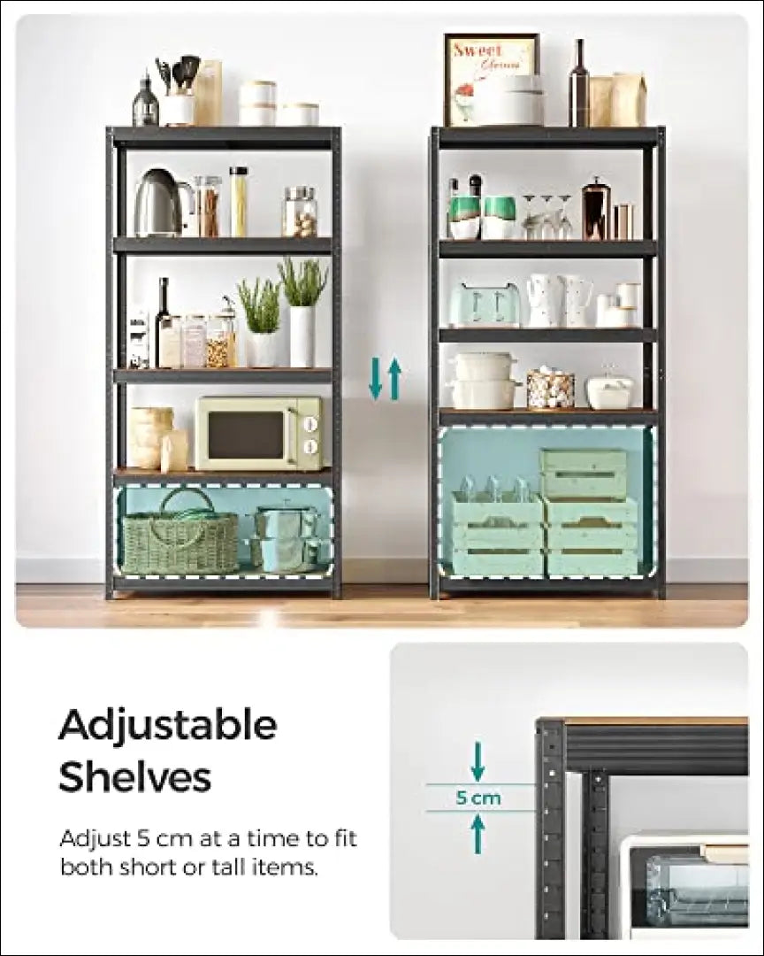 Sandėliavimo lentyna stelažas SM921 - €91 Save 40% 50-100, __label:Pristatymas 5-14 d.d., notouch30, song, spalva-juoda