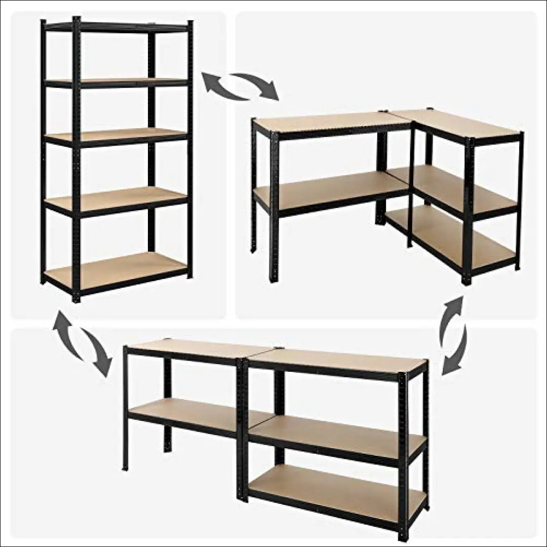 Sandėliavimo lentynų stelažų komplektas 2 vnt SM913 - €135 Save 40% 100-200, __label:Pristatymas 5-14 d.d., notouch30,