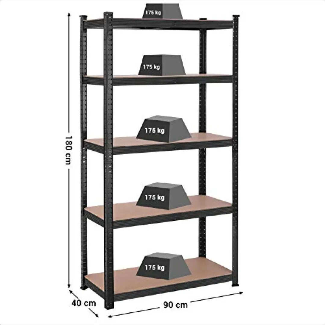 Sandėliavimo lentynų stelažų komplektas 2 vnt SM916 - €126 Save 40% 100-200, __label:Pristatymas 5-14 d.d., notouch30,