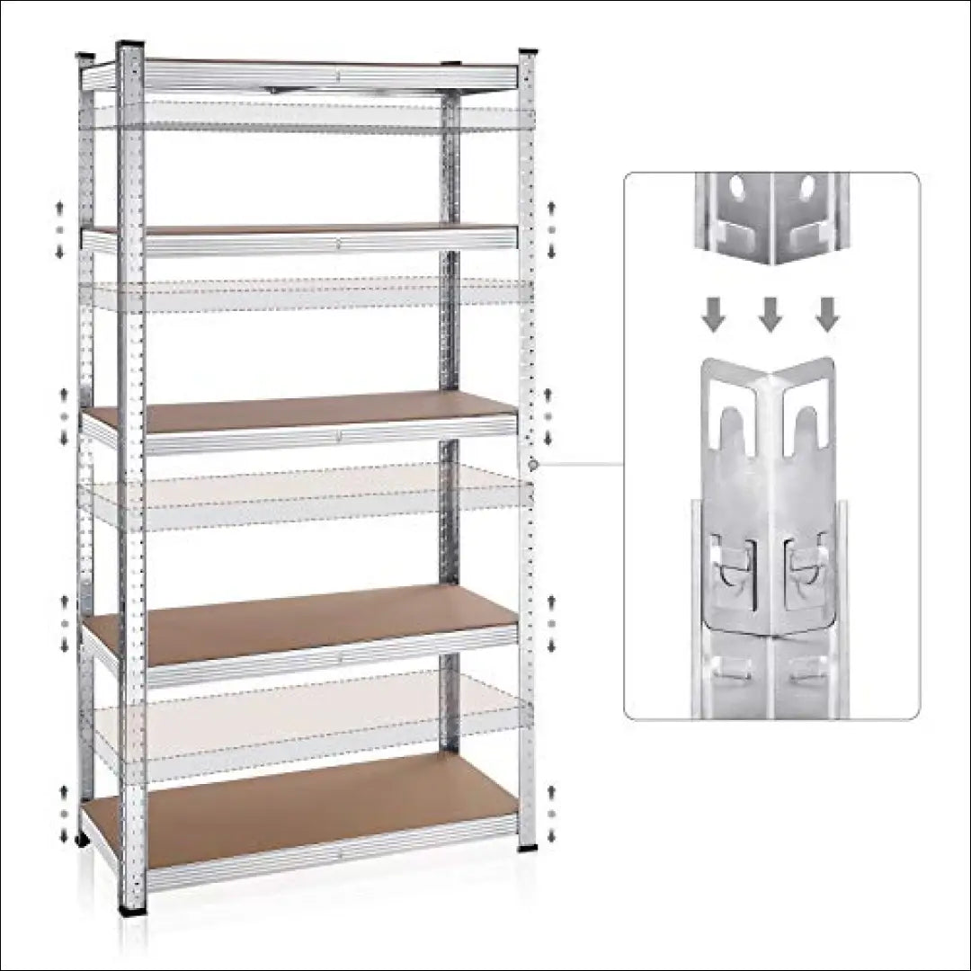 Sandėliavimo lentynų stelažų komplektas 2vnt SM906 - €118 Save 40% 100-200, __label:Pristatymas 5-14 d.d., notouch30,