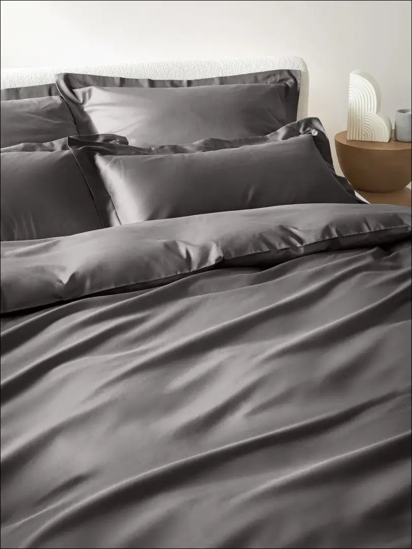 Satino pagalvių užvalkalų komplektas (2vnt) DI4192 - €10 Save 70% __label:Pristatymas 1-2 d.d., color-pilka,