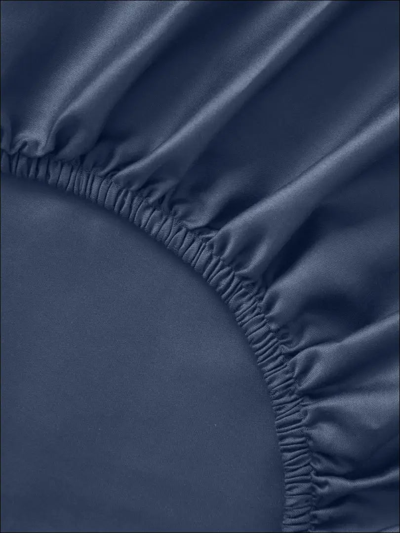 Satino paklodė su guma DI9855 - __label:Pristatymas 1-2 d.d., color-melyna, material-medvilne, material-satinas,