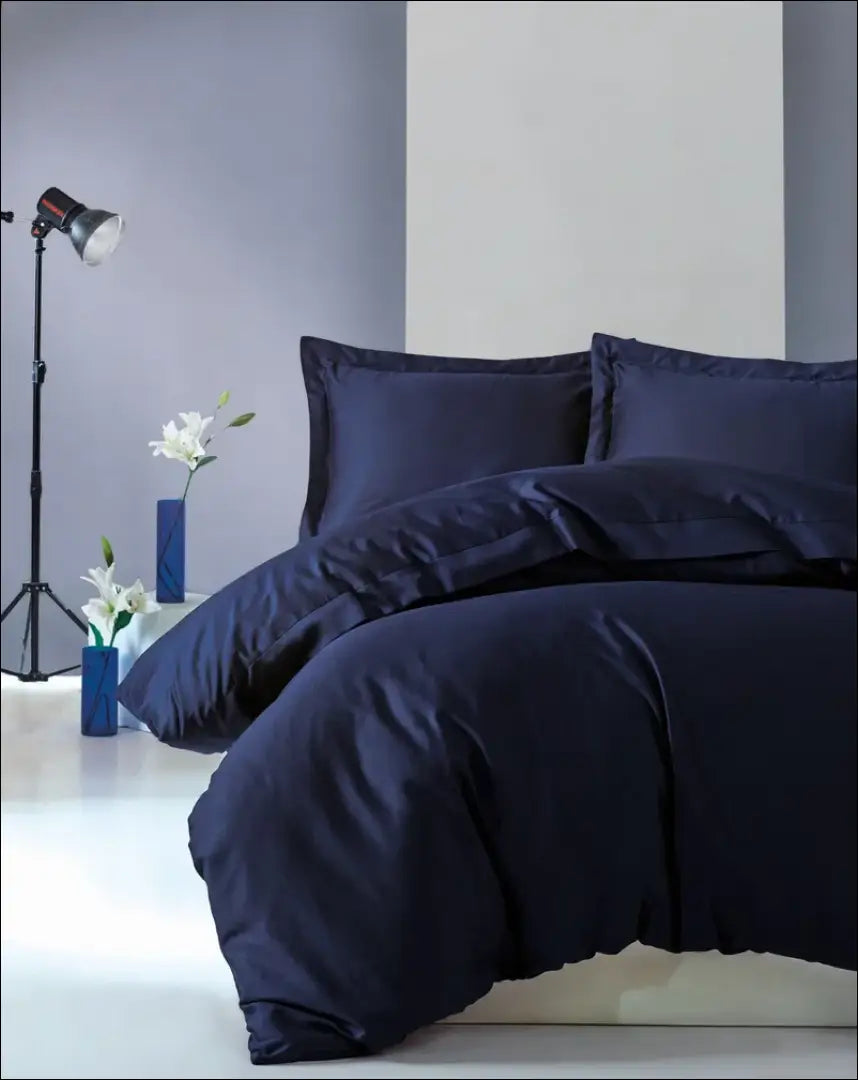 Satino patalynės komplektas (2 dalys) DI12046 - €18 Save 50% __label:Pristatymas 1-2 d.d., color-melyna,