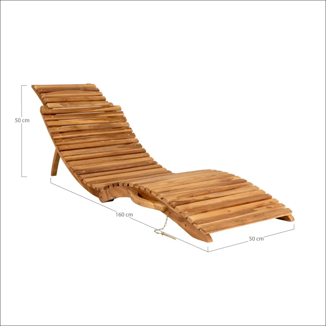 Saulės gultas tikmedžio natūralus RD1079 - €261 Save 15% __label:Pristatymas 5-14 d.d., Deck chairs, Natūrali, nordic,