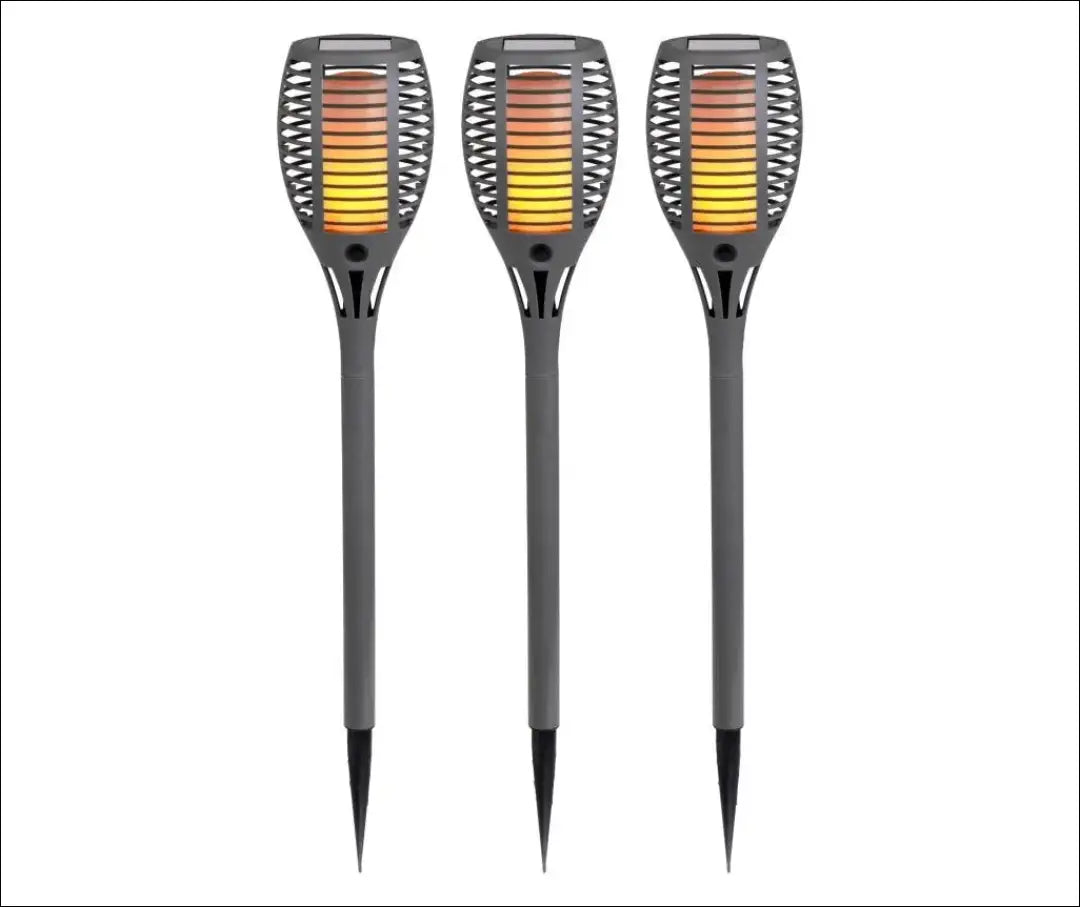 Saulės LED žibintų komplektas (3vnt) DI12215 - €24 Save 50% __label:Pristatymas 1-2 d.d., color-pilka, lauko baldai,