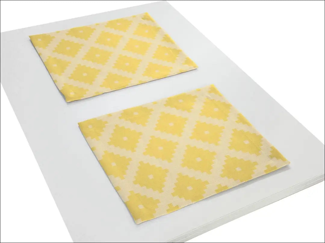 Servetėlių komplektas (4vnt) DI9121 - €10 Save 55% __label:Pristatymas 1-2 d.d., color-geltona, indai, interjeras,
