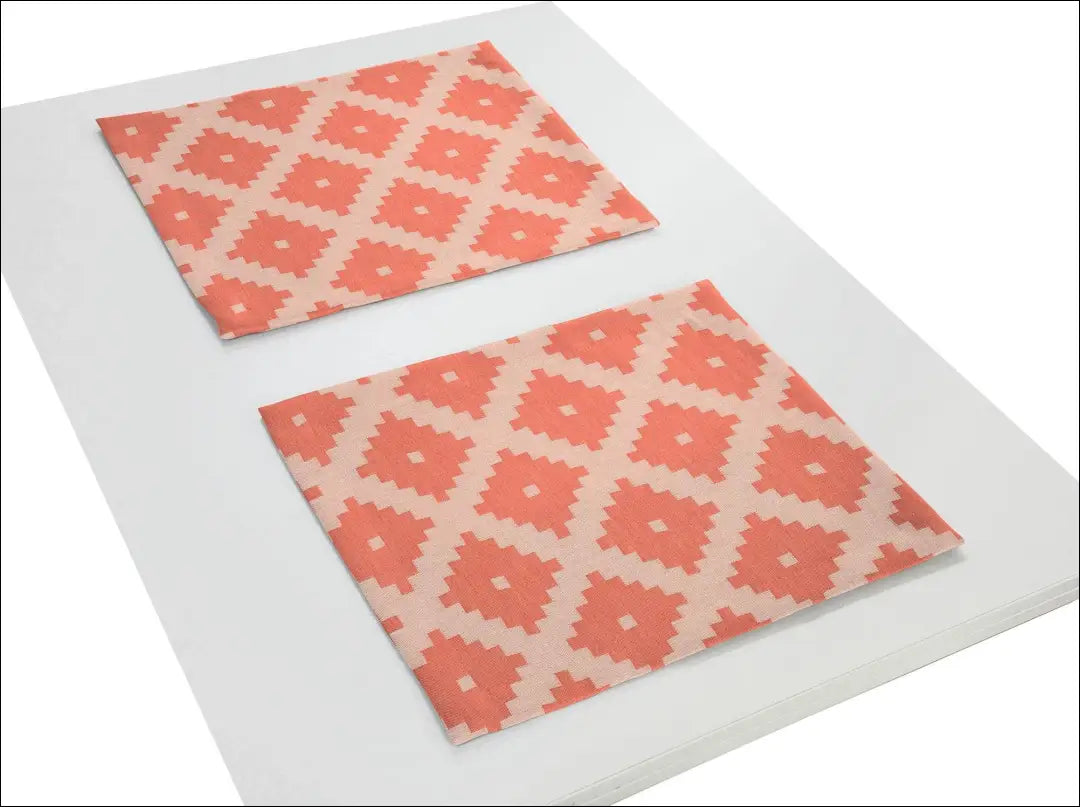 Servetėlių komplektas (4vnt) DI9123 - €10 Save 55% __label:Pristatymas 1-2 d.d., color-oranzine, indai, interjeras,