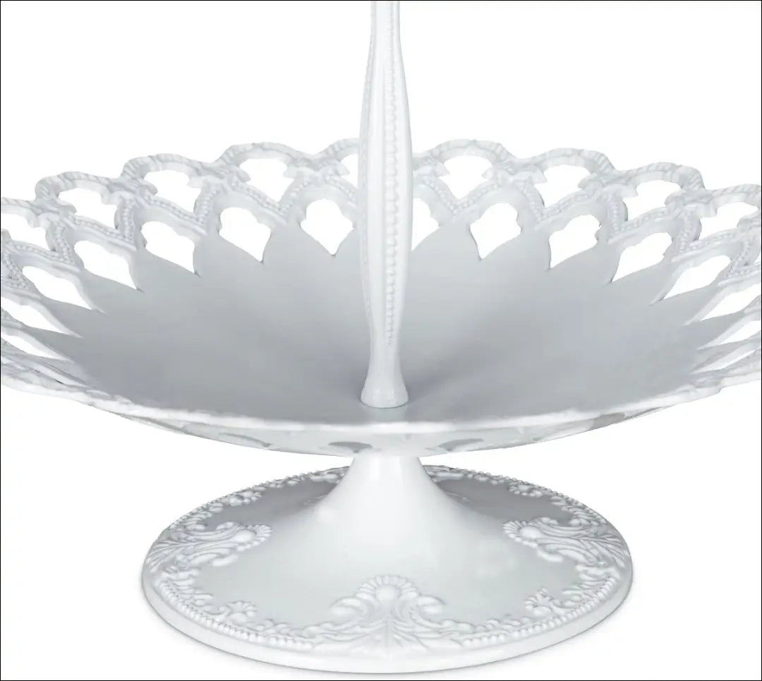 Serviravimo dviaukštis stovas DI10836 - €14 Save 50% __label:Pristatymas 1-2 d.d., color-balta, indai, interjeras,