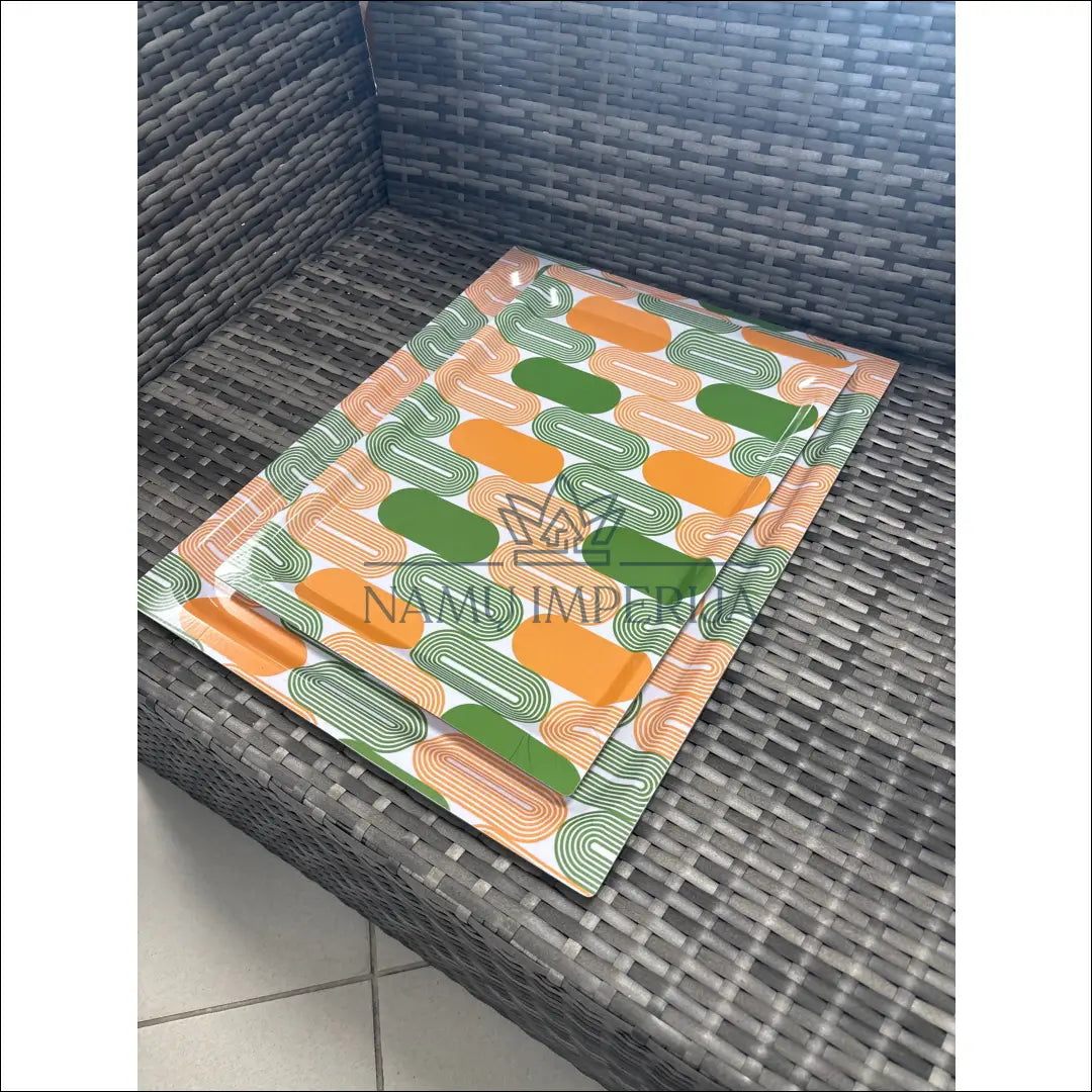 Serviravimo padėklų komplektas (2vnt) DI8711 - €38 Save 50% 25-50, __label:Pristatymas 1-2 d.d., color-oranzine,