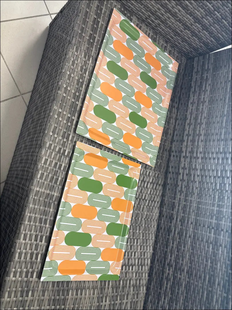 Serviravimo padėklų komplektas (2vnt) DI8711 - €38 Save 50% 25-50, __label:Pristatymas 1-2 d.d., color-oranzine,