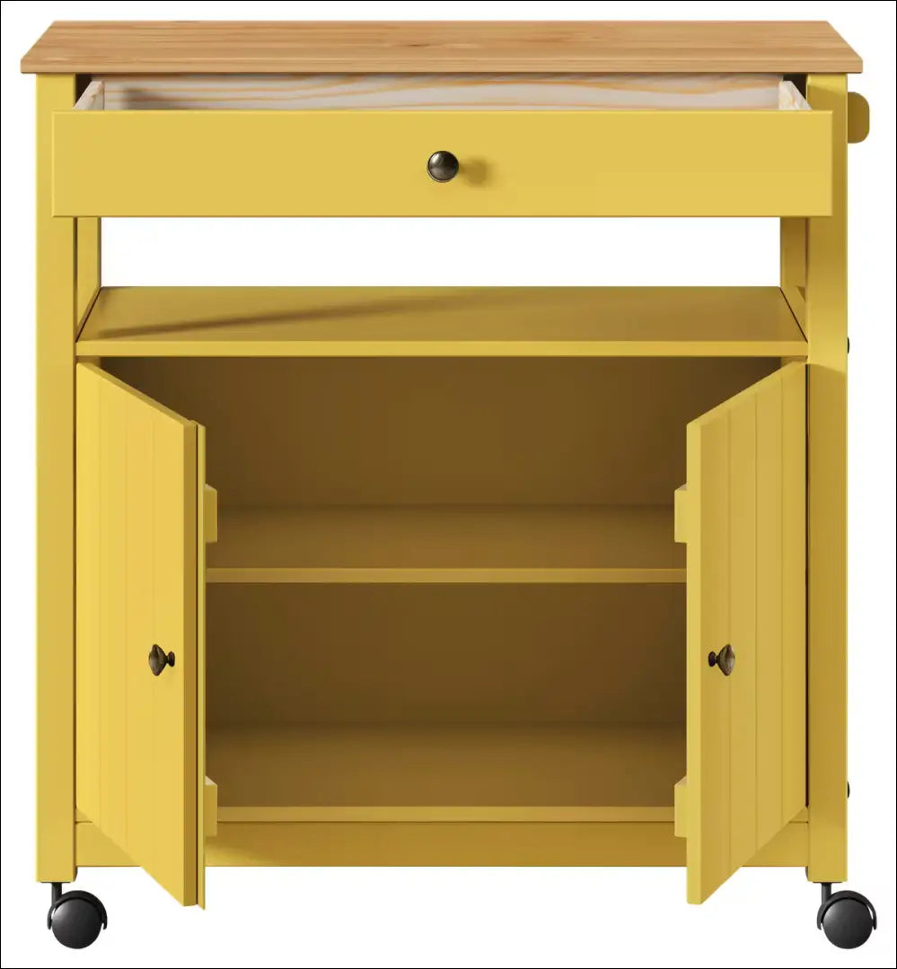 Serviravimo vežimėlis KI1879 - €99 Save 50% 50-100, __label:Pristatymas 1-2 d.d., color-geltona, color-ruda, kita