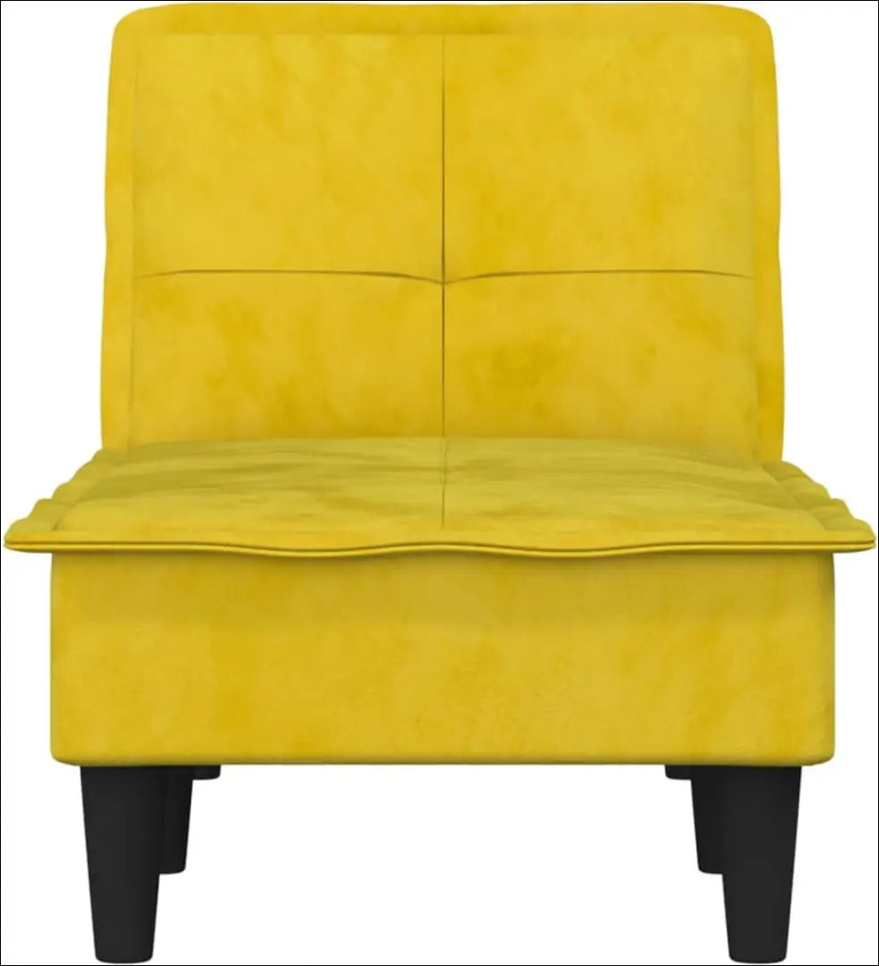 Šezlongas MI827 - €84 Save 50% 50-100, __label:Pristatymas 1-2 d.d., color-geltona, material-aksomas,