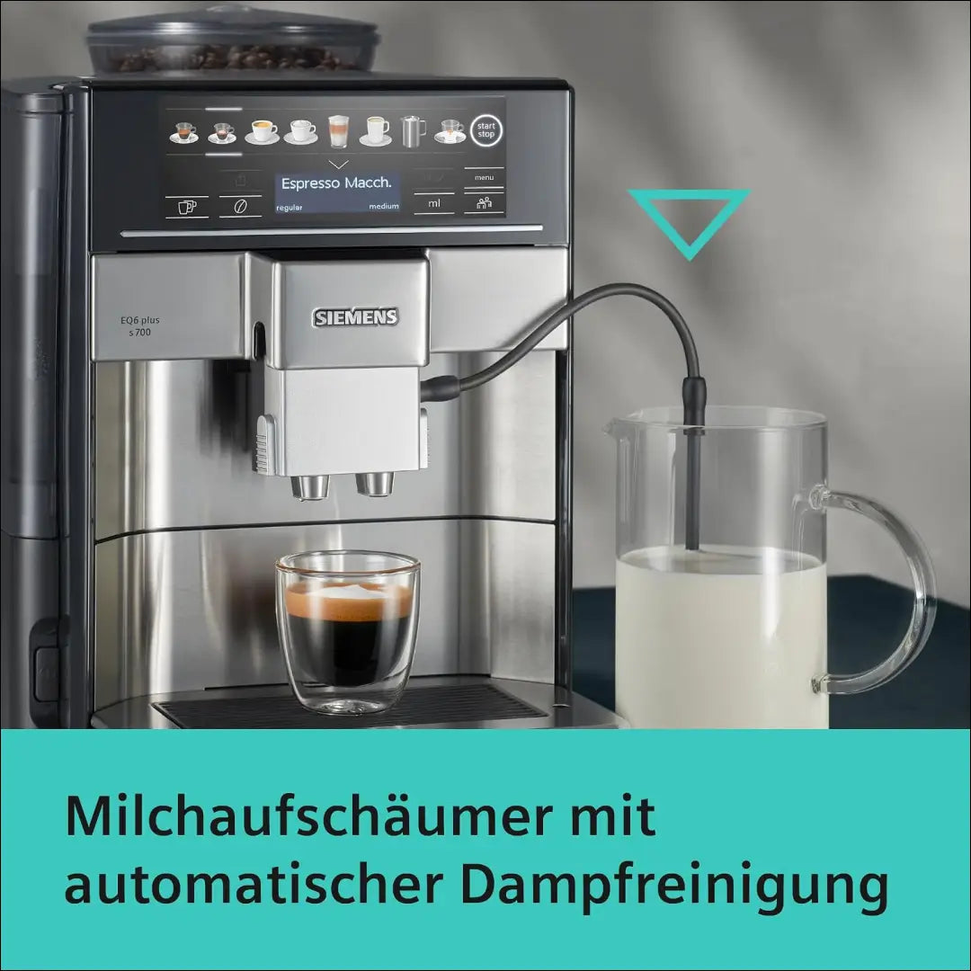 „Siemens EQ6 plus s700“ kavos aparatas SP357 - €308 Save 60% __label:Pristatymas 1-2 d.d., material-metalas, over-200,