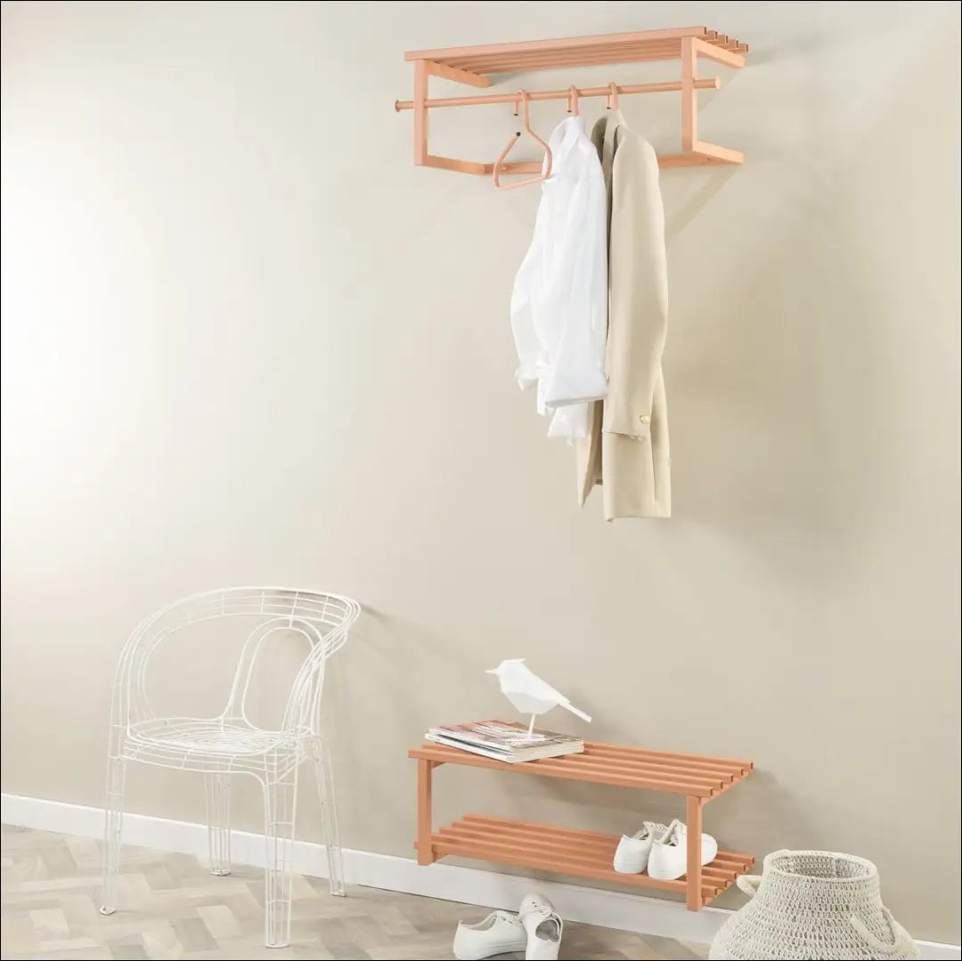 Sieninė batų lentyna KI1261 - €95 Save 50% 50-100, __label:Pristatymas 1-2 d.d., batu-lentyna, batu-spintele,