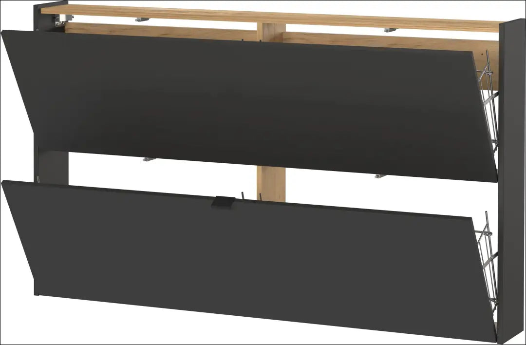 Sieninė batų spintelė KI1819 - €145 Save 50% 100-200, __label:Pristatymas 1-2 d.d., batu-lentyna, batu-spintele,