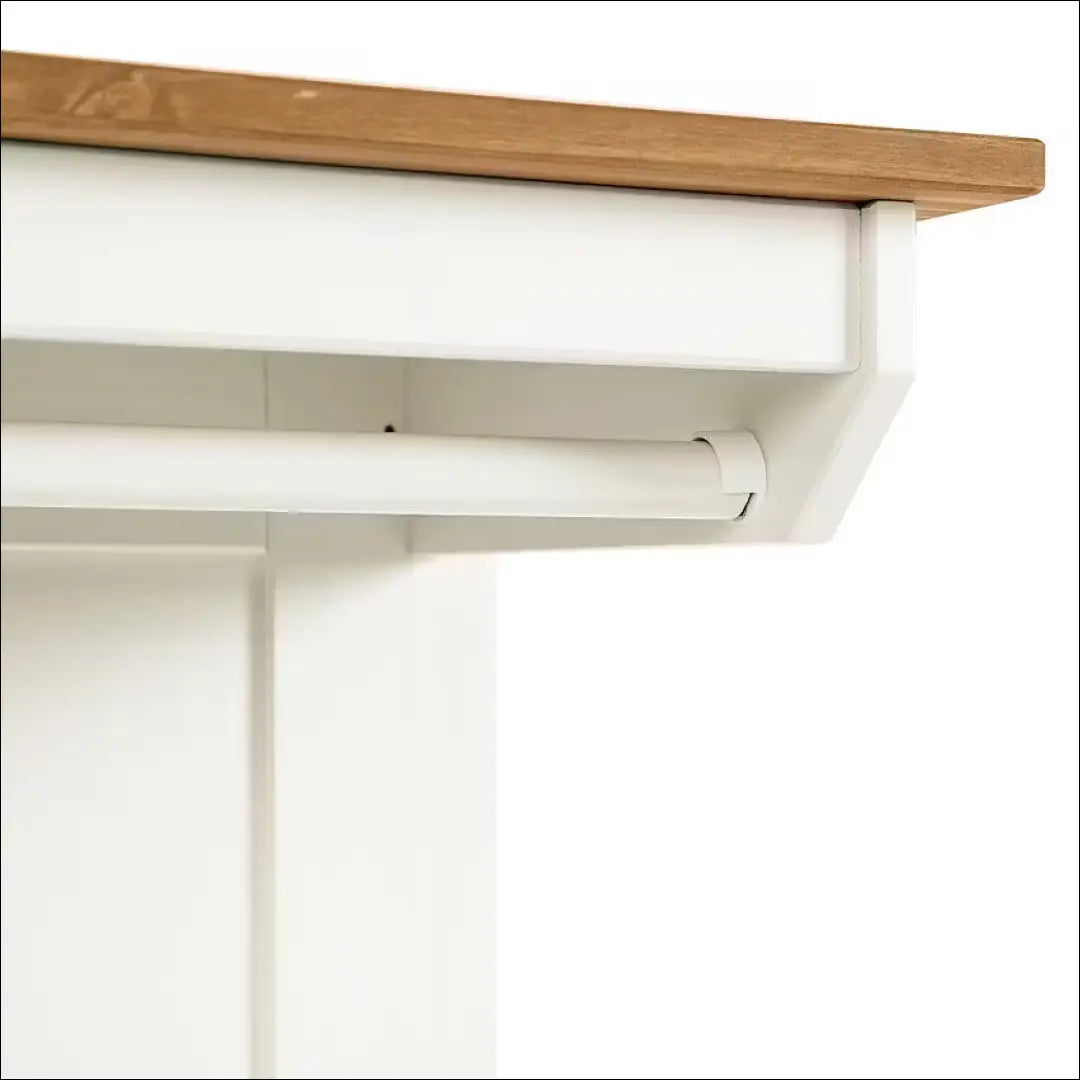 Sieninė kabykla KI1263 - €45 Save 50% 25-50, __label:Pristatymas 1-2 d.d., color-balta, color-ruda, drabuziu-kabykla