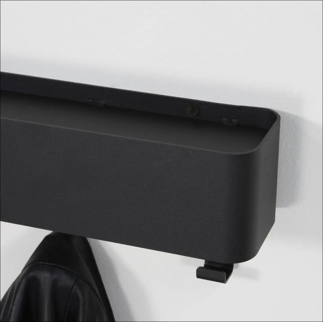 Sieninė kabykla KI1451 - €35 Save 50% 25-50, __label:Pristatymas 1-2 d.d., color-juoda, drabuziu-kabykla, €25 to €50