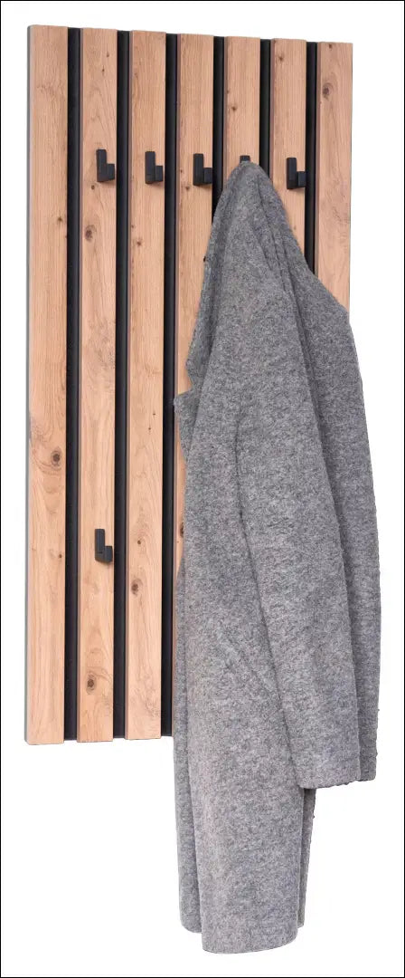 Sieninė kabykla KI1613 - €54 Save 50% 50-100, __label:Pristatymas 1-2 d.d., color-juoda, color-ruda, drabuziu-kabykla