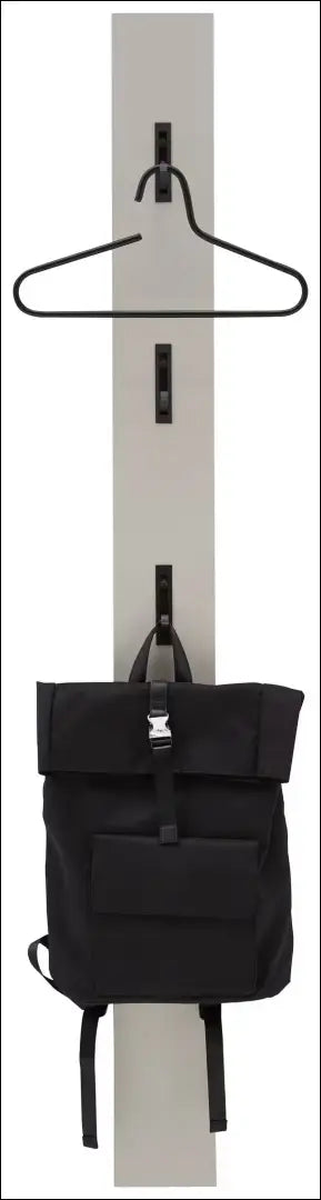 Sieninė kabykla KI1621 - €65 Save 50% 50-100, __label:Pristatymas 1-2 d.d., color-juoda, color-smelio, drabuziu-kabykla