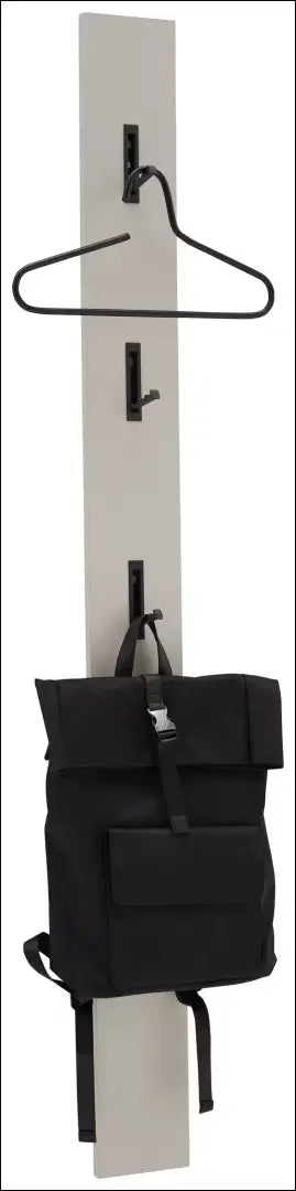 Sieninė kabykla KI1621 - €65 Save 50% 50-100, __label:Pristatymas 1-2 d.d., color-juoda, color-smelio, drabuziu-kabykla