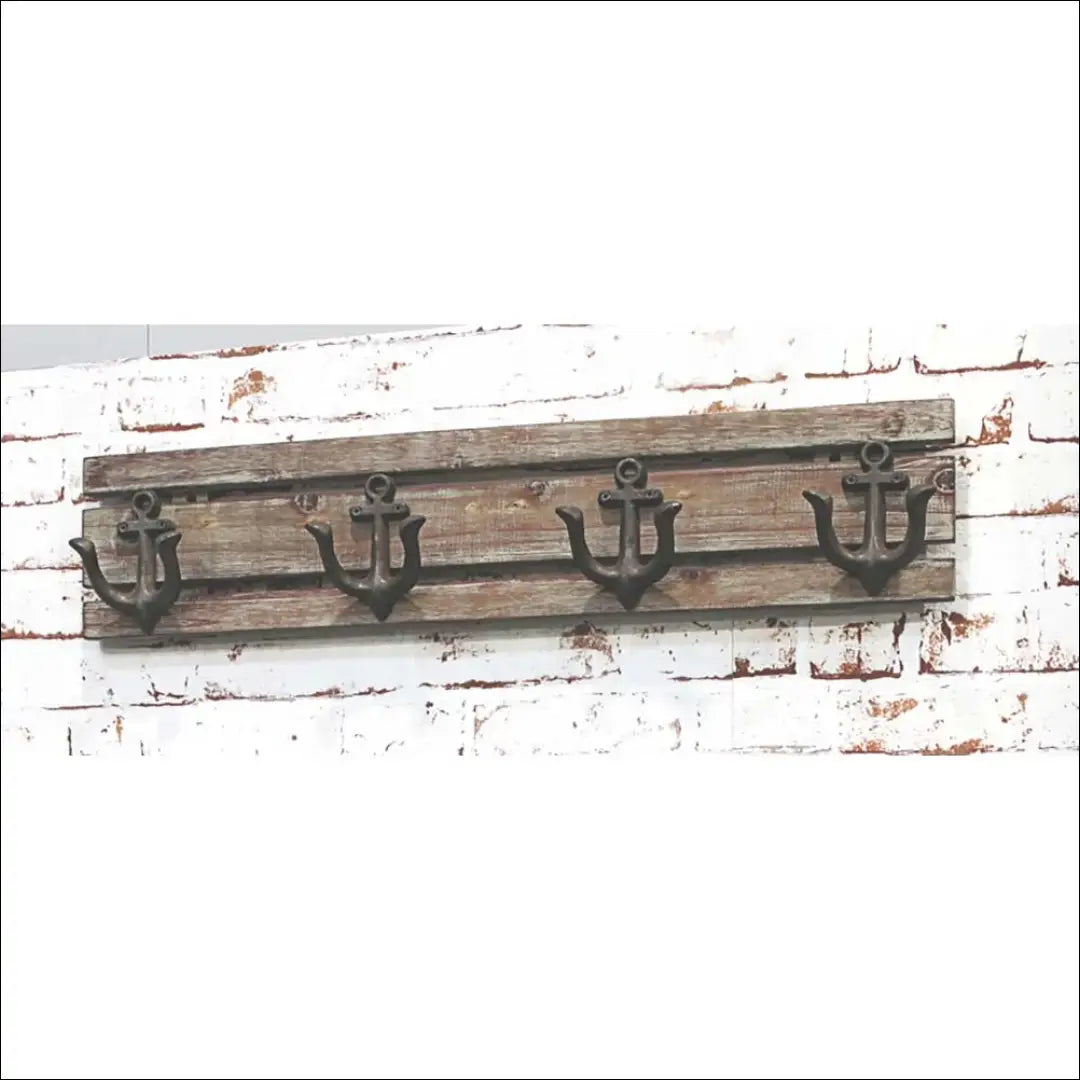 Sieninė kabykla KI1658 - €19 Save 50% __label:Pristatymas 1-2 d.d., color-ruda, drabuziu-kabykla, kabykla,