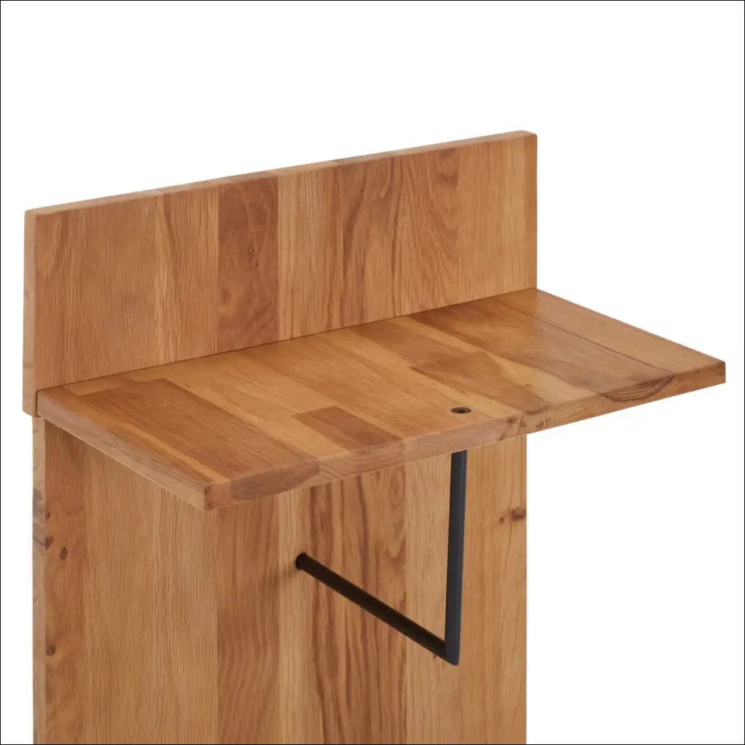 Sieninė kabykla KI1739 - €90 Save 50% 50-100, __label:Pristatymas 1-2 d.d., color-ruda, drabuziu-kabykla, €50 to €100