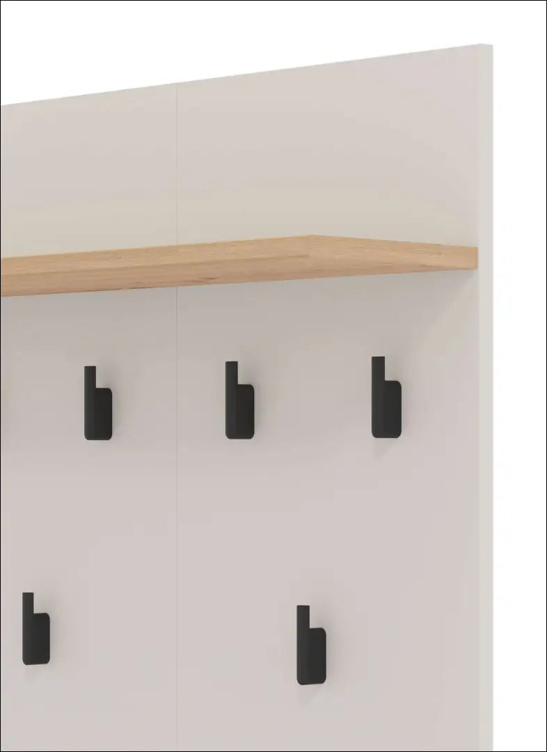 Sieninė kabykla KI1847 - €30 Save 50% 25-50, __label:Pristatymas 1-2 d.d., color-ruda, color-smelio, drabuziu-kabykla