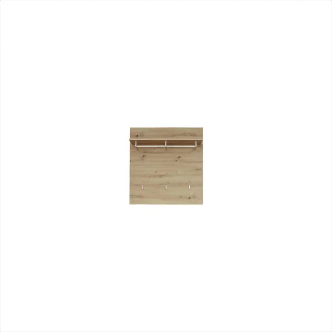 Sieninė kabykla KI493 - €84 Save 65% 50-100, __label:Pristatymas 1-2 d.d., color-ruda, material-mediena, prieskambaris