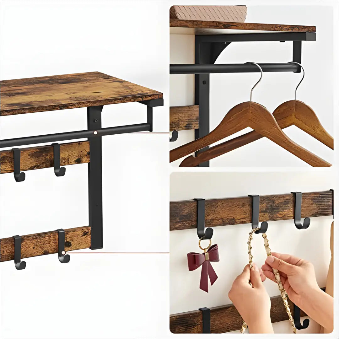 Sieninė kabykla/lentyna SM315 - €60 Save 40% 50-100, __label:Pristatymas 5-14 d.d., notouch30, sienine-kabykla, song
