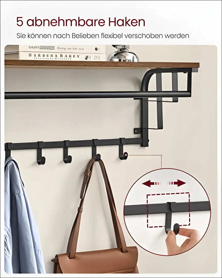 Sieninė kabykla SM313 - €58 Save 40% 50-100, __label:Pristatymas 5-14 d.d., notouch30, prieskambaris, sienine-kabykla