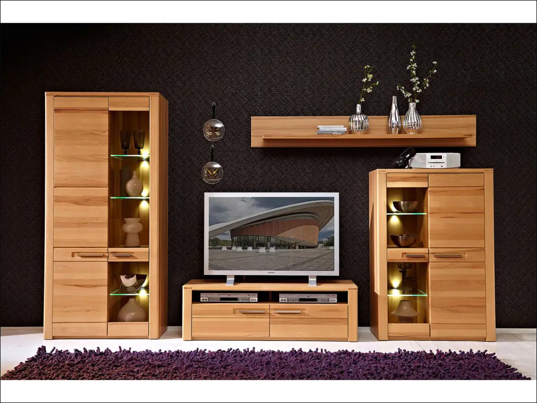 Sieninė lentyna SI1704 - €44 Save 55% 25-50, __label:Pristatymas 1-2 d.d., biuro-lentynos, color-ruda, knygu-lentyna