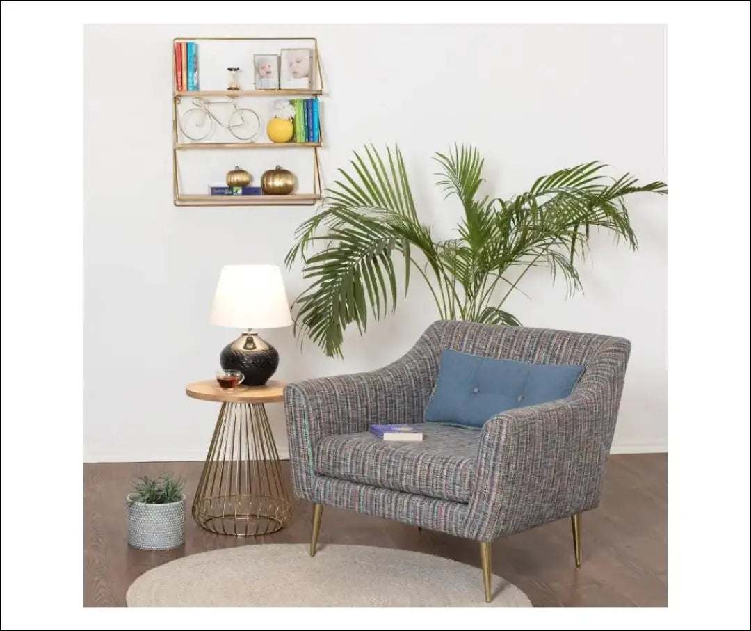 Sieninė lentyna SI1848 - €45 Save 50% 25-50, __label:Pristatymas 1-2 d.d., biuro-baldai, biuro-lentynos, color-auksine