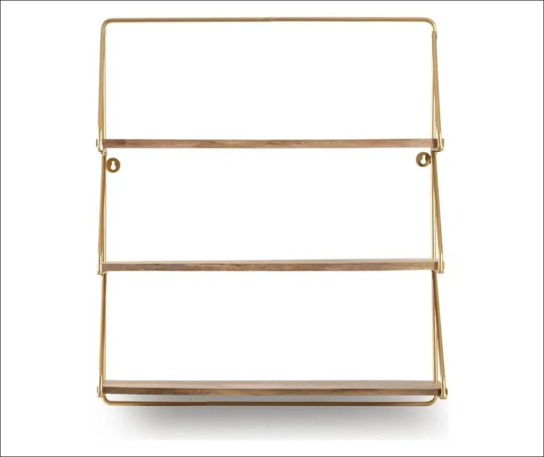 Sieninė lentyna SI1848 - €45 Save 50% 25-50, __label:Pristatymas 1-2 d.d., biuro-baldai, biuro-lentynos, color-auksine