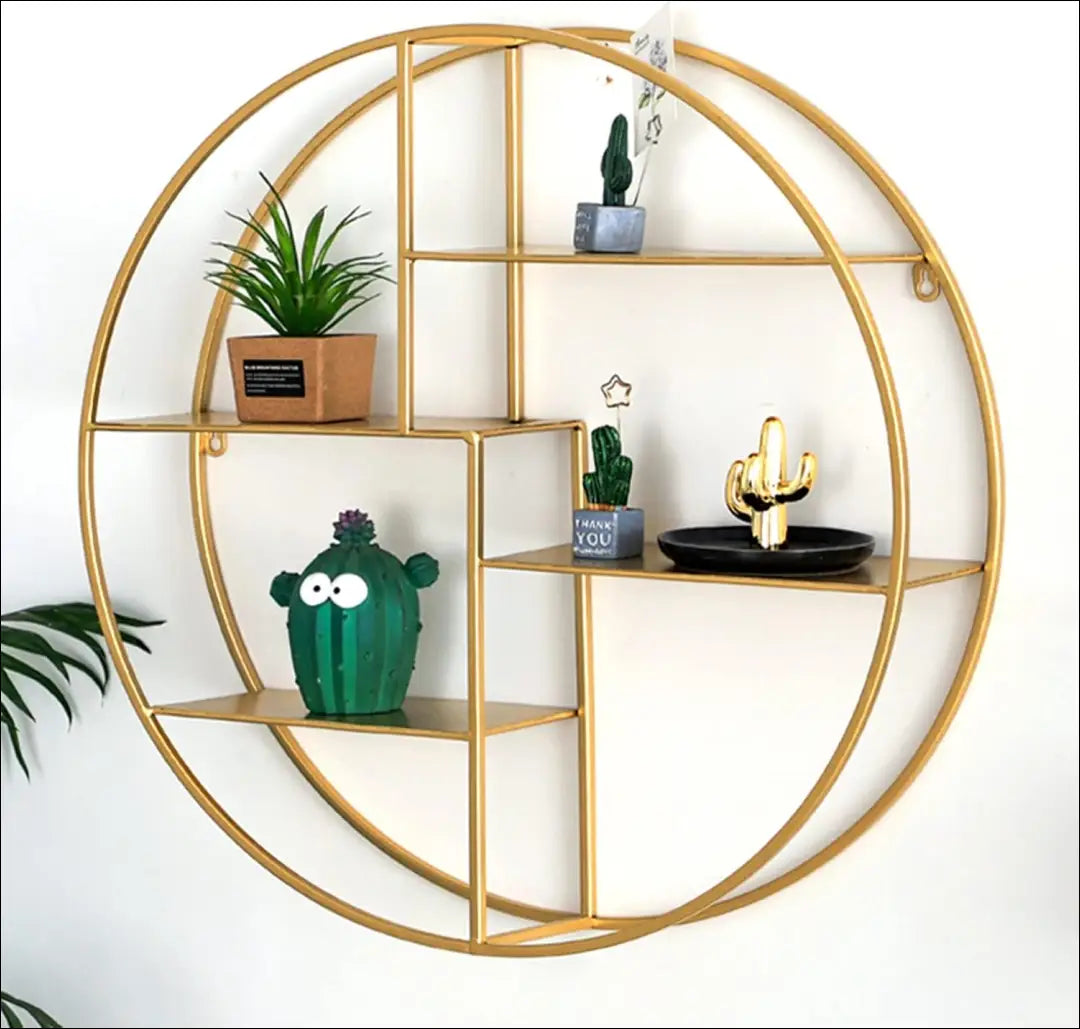 Sieninė lentyna SI1954 - €90 Save 50% 50-100, __label:Pristatymas 1-2 d.d., biuro-baldai, biuro-lentynos, color-auksine