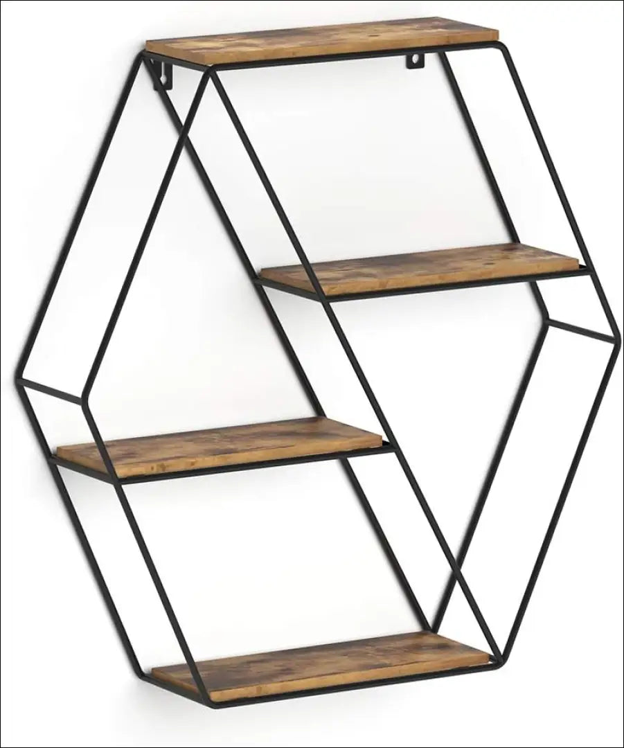 Sieninė lentyna SI1961 - €25 Save 50% 25-50, __label:Pristatymas 1-2 d.d., biuro-lentynos, color-juoda, color-ruda