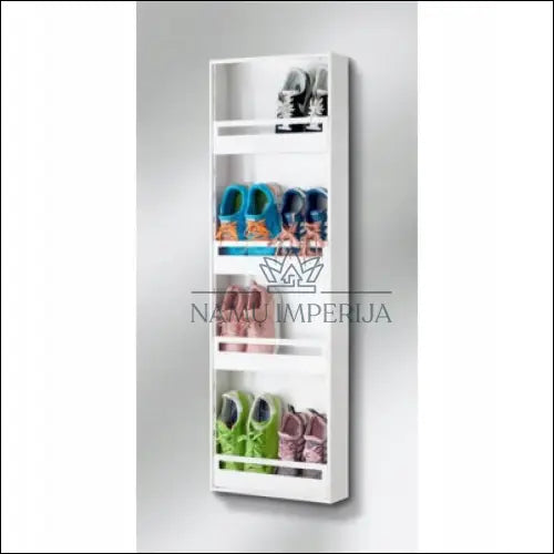 Sieninė metalinė batų spintelė KI1118 - €74 Save 50% 50-100, __label:Pristatymas 1-2 d.d., batu-lentyna, batu-spintele,