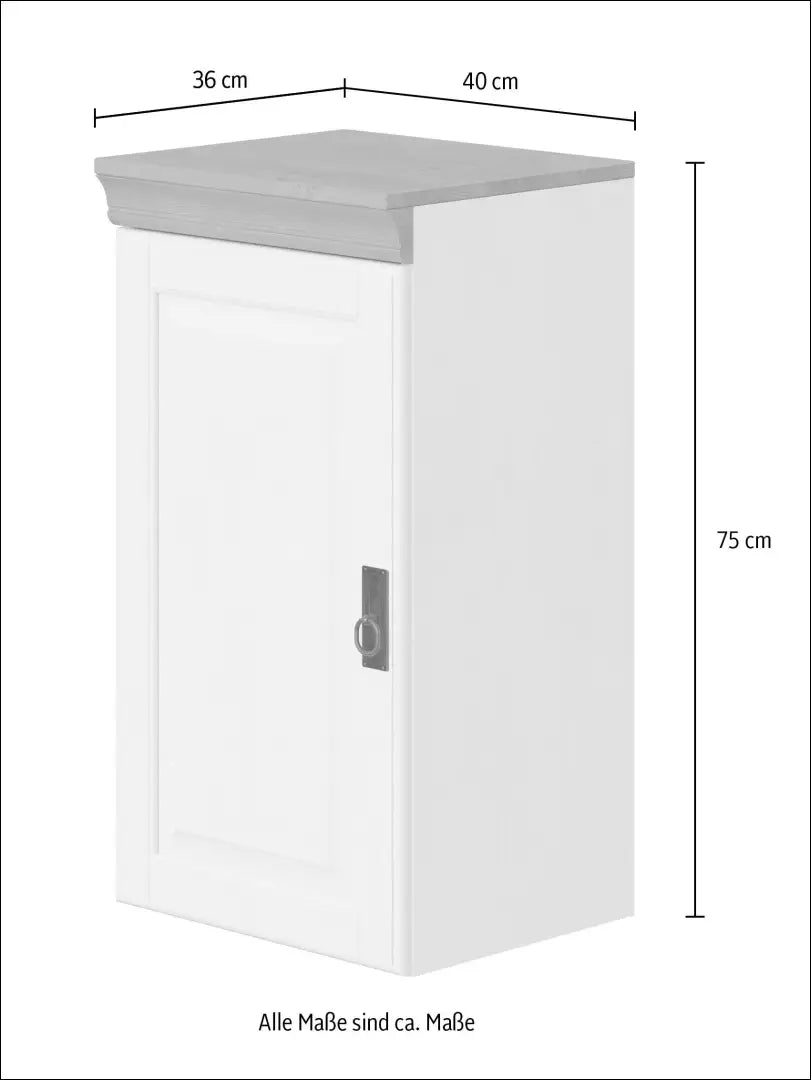 Sieninė spintelė KI1765 - €85 Save 50% 50-100, __label:Pristatymas 1-2 d.d., color-ruda, kita, lentynos €50 to €100