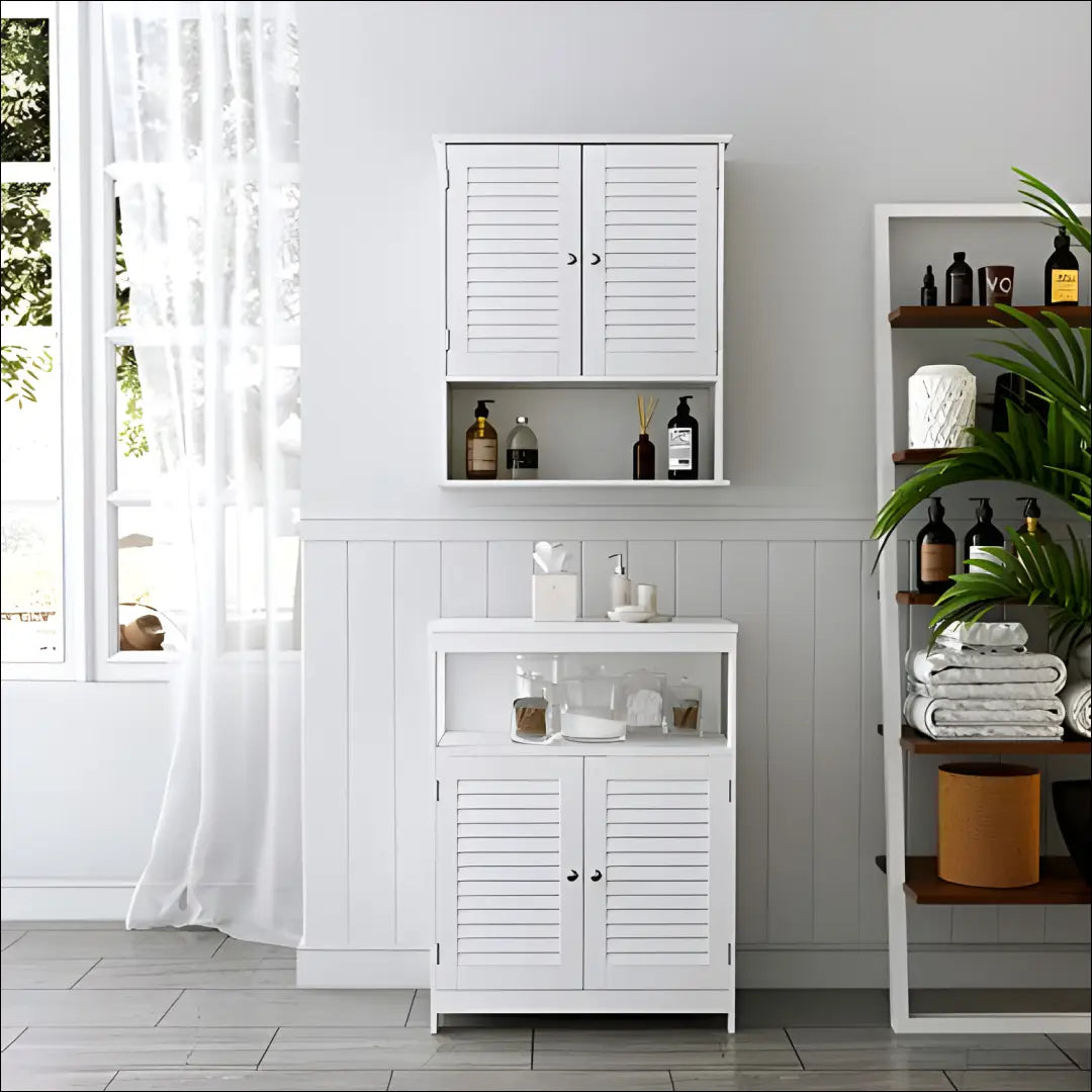 Sieninė spintelė SM1340 - €90 Save 40% 50-100, __label:Pristatymas 5-14 d.d., notouch30, song, vonios-kambarys
