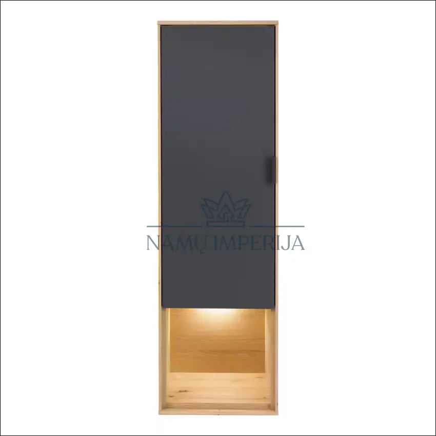 Sieninė spintelė su apšvietimu KI1209 - €28 Save 80% 25-50, __label:Pristatymas 1-2 d.d., color-pilka, color-ruda,