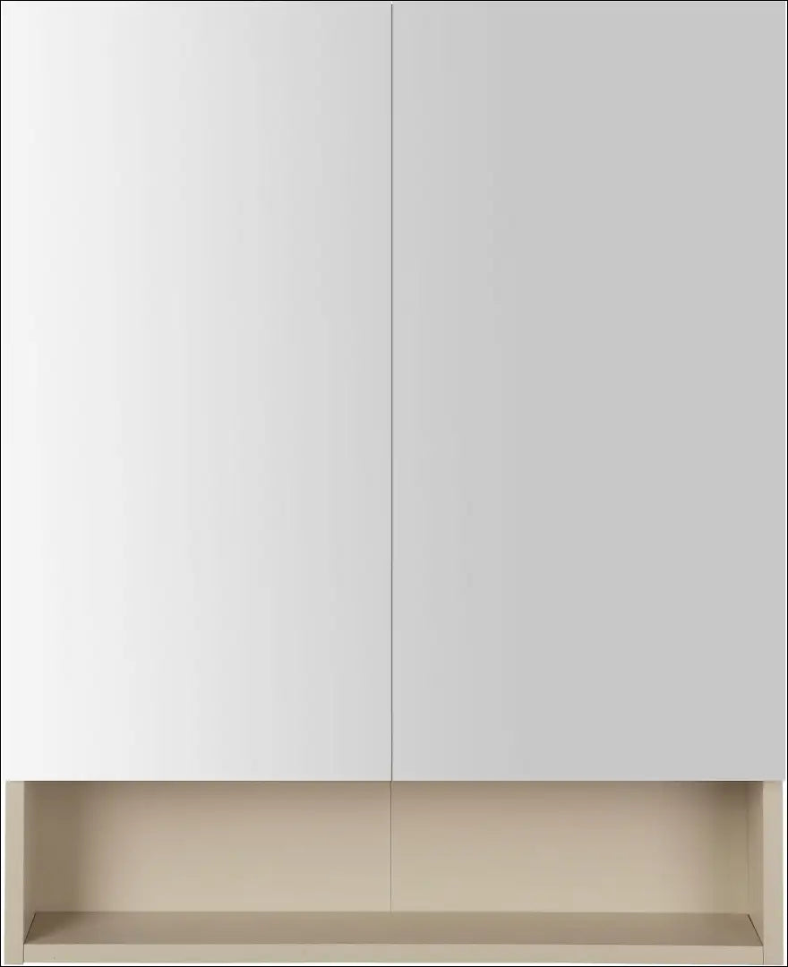 Sieninė veidrodinė vonios spintelė KI1811 - €90 Save 50% 50-100, __label:Pristatymas 1-2 d.d., color-smelio,