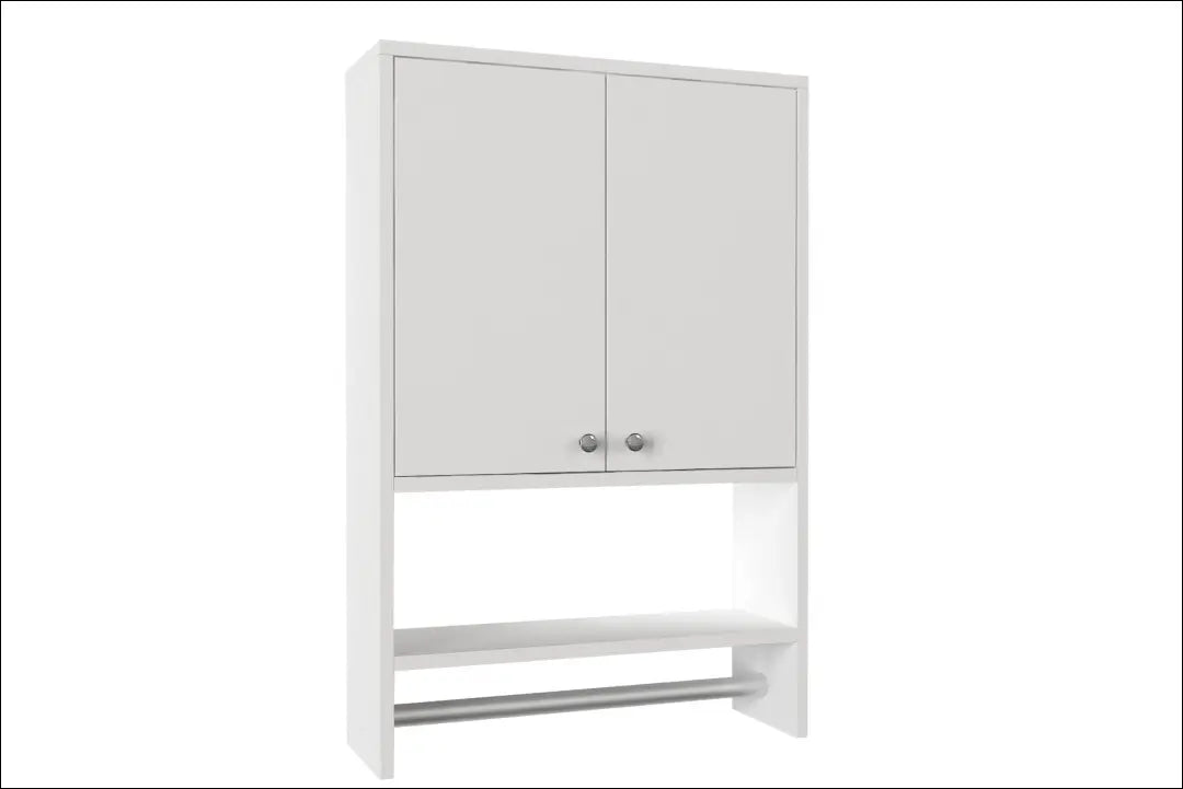 Sieninė vonios spintelė KI1437 - €43 Save 50% 25-50, __label:Pristatymas 1-2 d.d., color-balta, material-mediena,