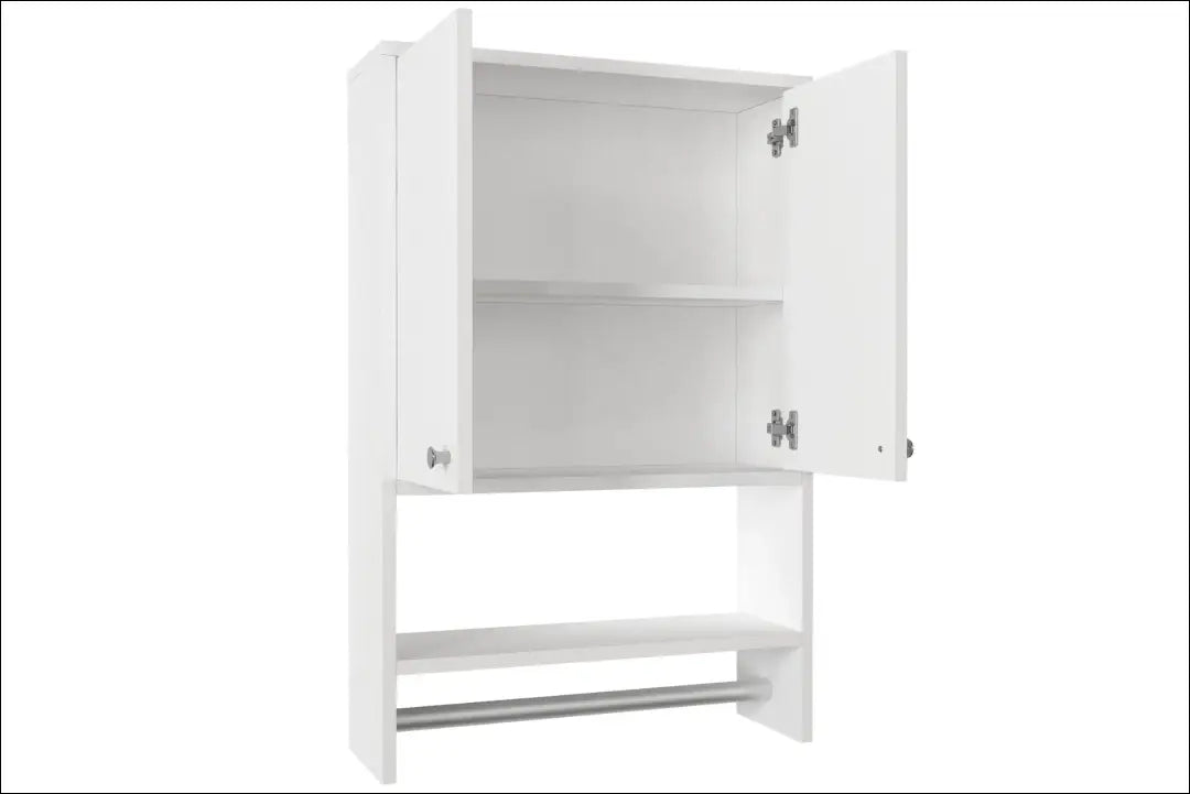 Sieninė vonios spintelė KI1437 - €43 Save 50% 25-50, __label:Pristatymas 1-2 d.d., color-balta, material-mediena,