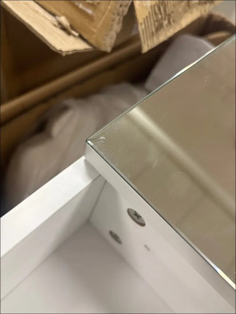 Sieninė vonios spintelė KI1697 - €30 Save 75% 25-50, __label:Pristatymas 1-2 d.d., material-mdf, material-stiklas,