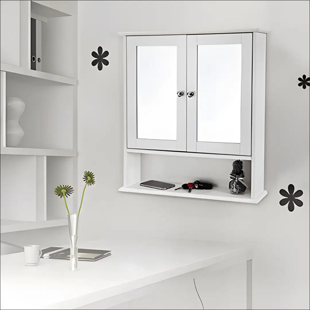 Sieninė vonios spintelė SM1337 - €108 Save 10% 100-200, __label:Pristatymas 5-14 d.d., notouch10, spalva-balta,