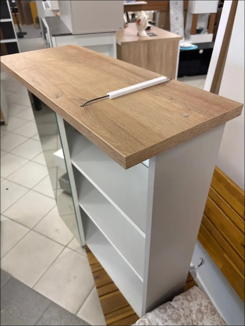 Sieninė vonios spintelė su apšvietimu KI1218 - €76 Save 50% 50-100, __label:Pristatymas 1-2 d.d., color-kremas,