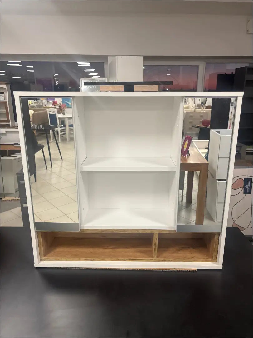 Sieninė vonios spintelė su LED apšvietimu KI1570 - €83 Save 50% 50-100, __label:Pristatymas 1-2 d.d., color-balta,