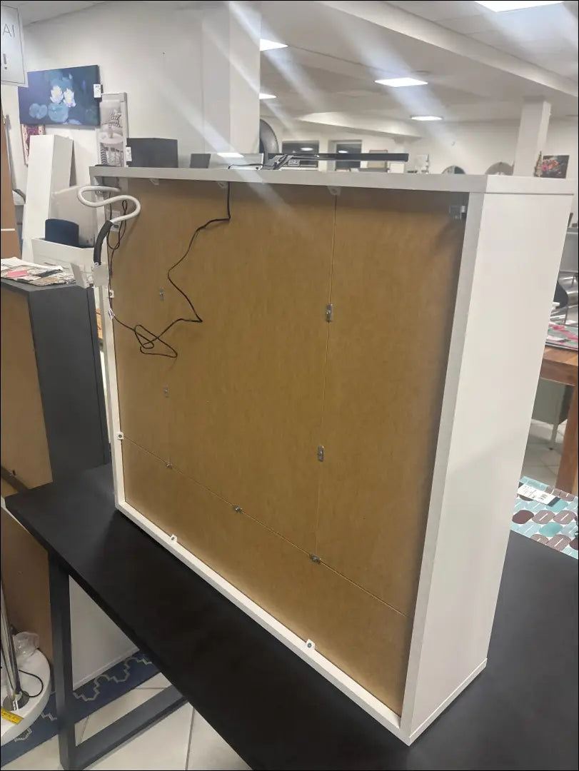 Sieninė vonios spintelė su LED apšvietimu KI1570 - €83 Save 50% 50-100, __label:Pristatymas 1-2 d.d., color-balta,