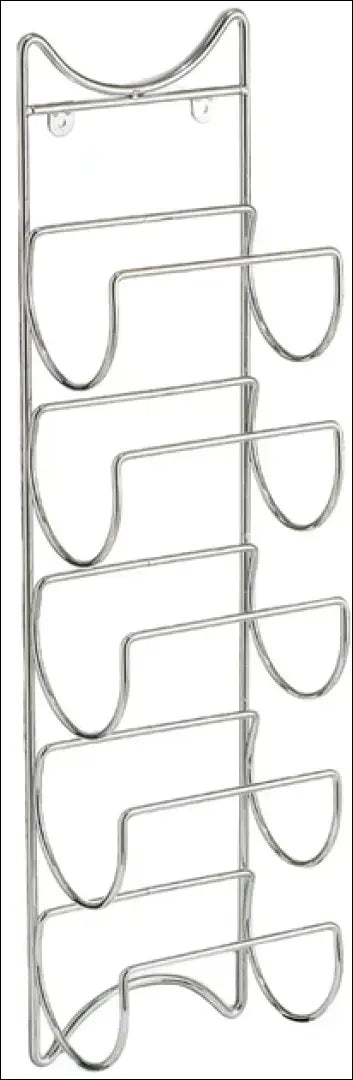 Sieninė vyno lentyna KI1436 - €13 Save 50% __label:Pristatymas 1-2 d.d., color-sidabrine, dekoracijos, interjeras, kita